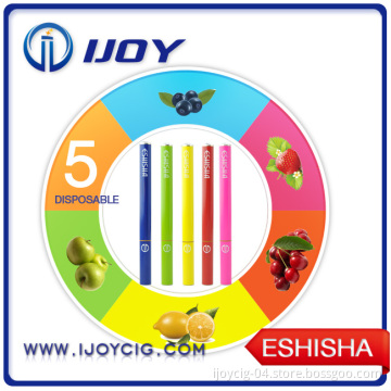 High Quality From Ijoy Disposable Electronic Cigarette Eshisha with 500 Puffs